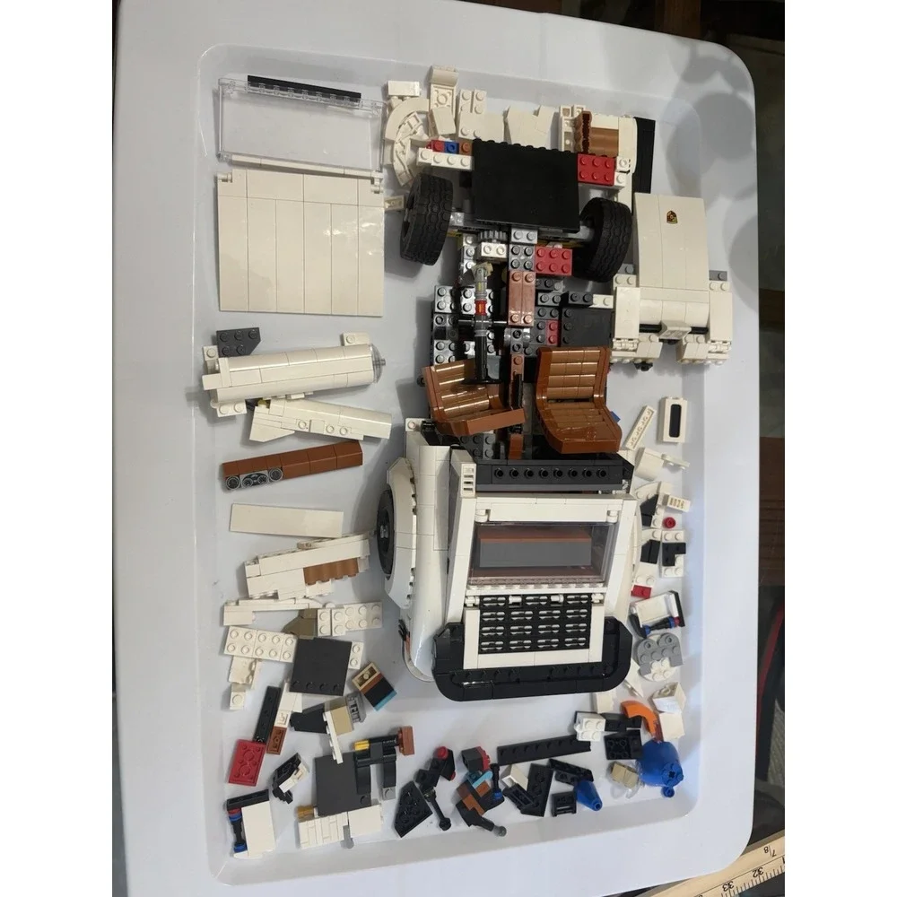 LEGO Technic Porsche 911 RSR 42096 White Race Car Parts
